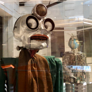 Technické muzeum ve Vídni - děsivě vyhlížející robot